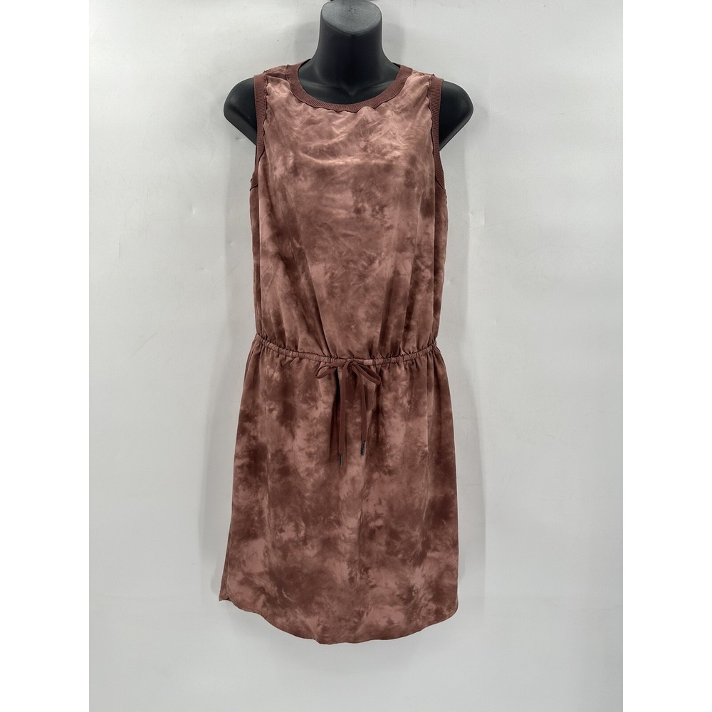 Athleta Women's Sleeveless Evian Hearth Rose Tie Dye Printed Rincon Dress Size S